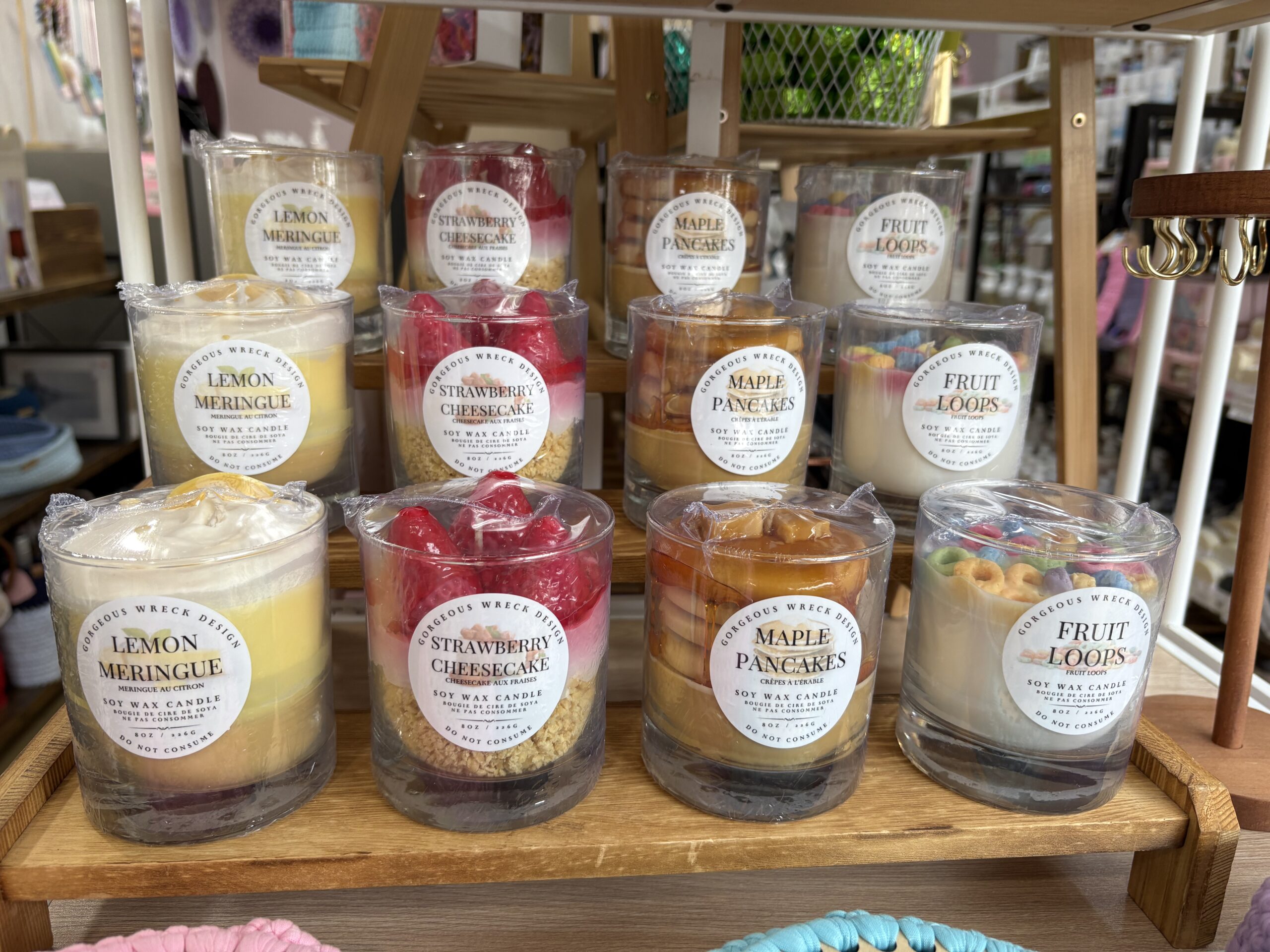 Gourmet Dessert Candles