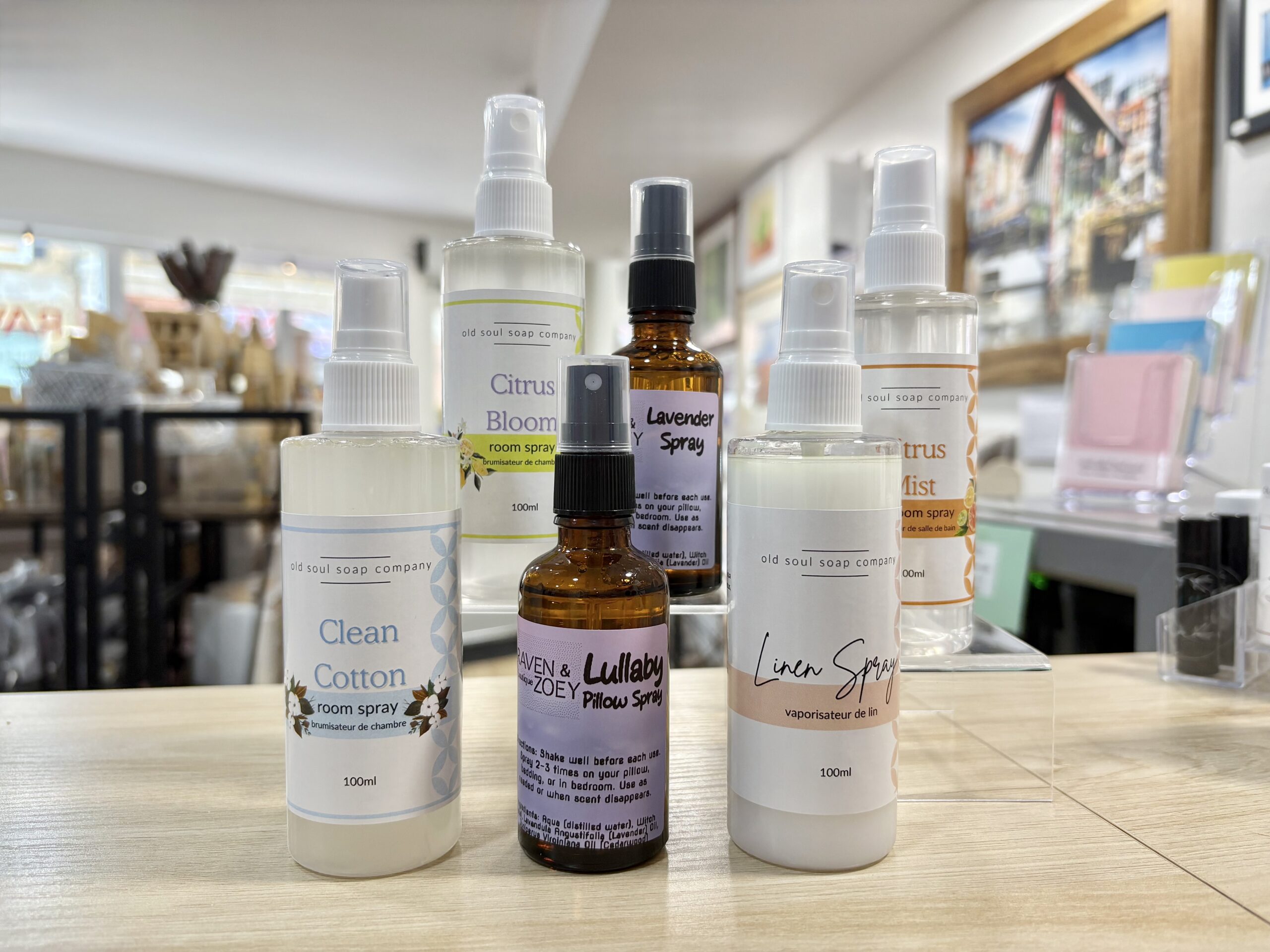 Comfort & Calm Home Room Spray Collection